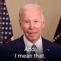I Mean Joe Biden GIF by The Democrats