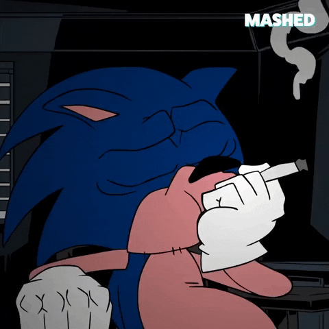 Cartoon Smoking A Blunt GIFs