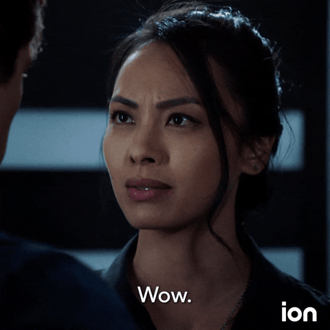 Gasp Wow GIF by ION