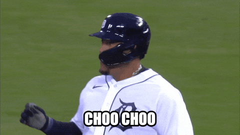 Detroit Tigers Smile GIF by MLB - Find & Share on GIPHY