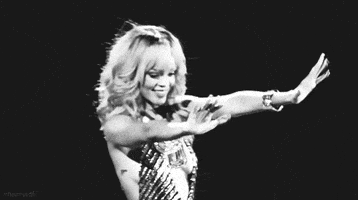 rihanna wave GIF
