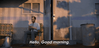Good Morning Hello GIF by Paramount+