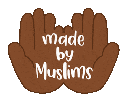 Made By Muslims Sticker by My Salah Mat