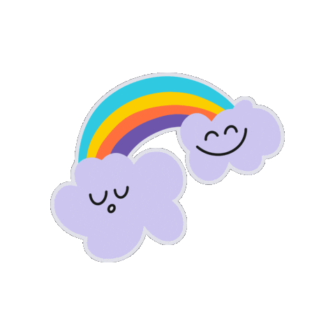 Rainbow Geneva Sticker by LesHallesDeLaJonction