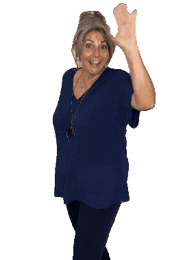 Hello Sticker by Jacqueline Riechelman