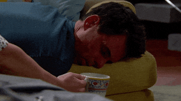 tired coffee GIF by CBS
