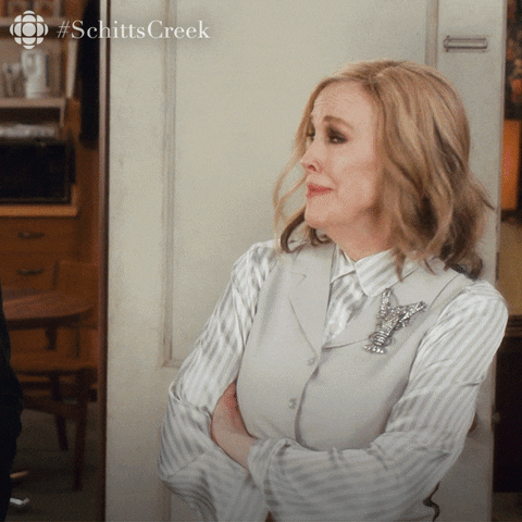Schitts Creek Comedy GIF by CBC - Find & Share on GIPHY
