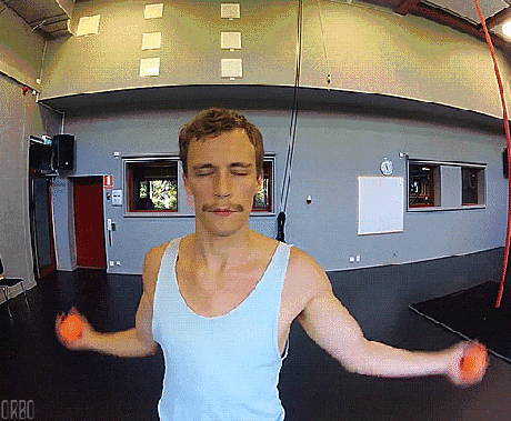 Juggling Eyes Closed GIF - Find & Share on GIPHY