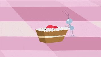 Earth To Luna Cake GIF by TV Pinguim