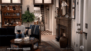 you never knock will and grace GIF by NBC