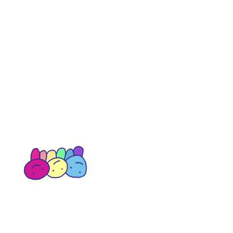 happy rainbow GIF by BuzzFeed Animation