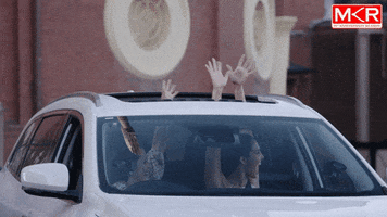 wave driving GIF by My Kitchen Rules