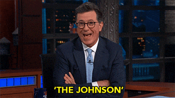 stephen colbert the johnson GIF by The Late Show With Stephen Colbert