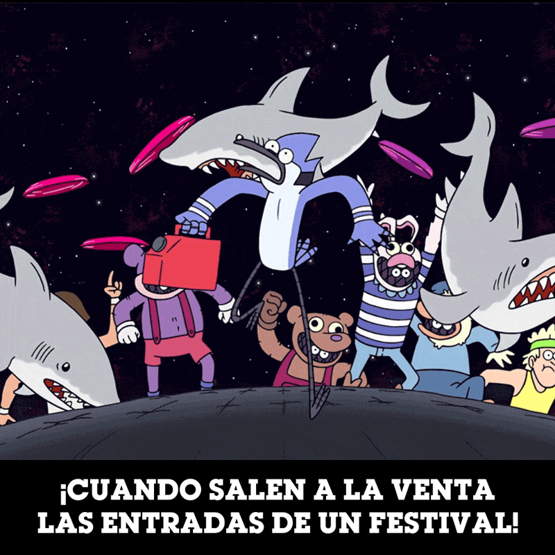 festival correr GIF by Cartoon Network EMEA
