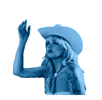 Artist Cowboy Sticker