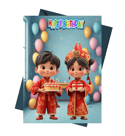Happy Birthday Sticker