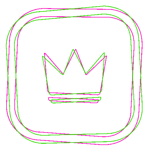 Pink Rose Sticker by CrakRevenue