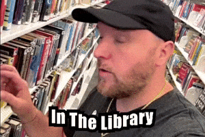 Books Reading GIF by Mike Hitt