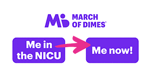 Preterm Birth Baby Sticker by March of Dimes