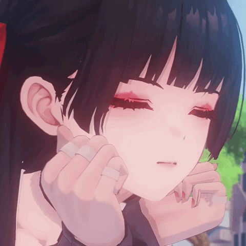 Chisa Kuchiha Pretty Cute Wuthering Waves Kawaii GIF