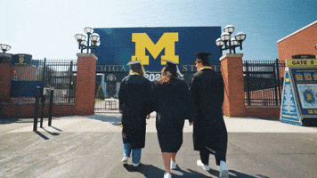 Graduation Go Blue GIF by University of Michigan