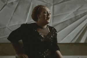 Rolling In The Deep Paper GIF by Adele