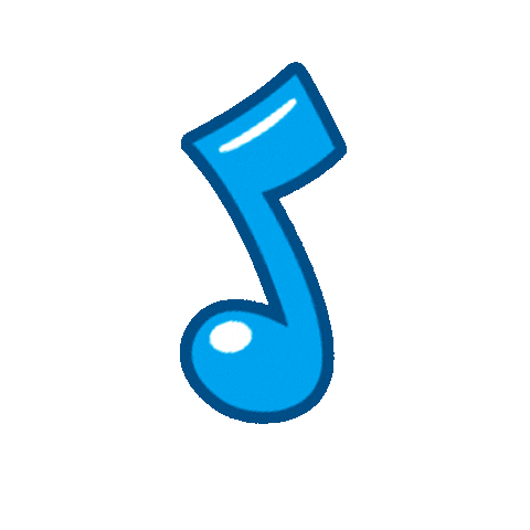 Nota Musical Corchea Sticker by TOY CANTANDO