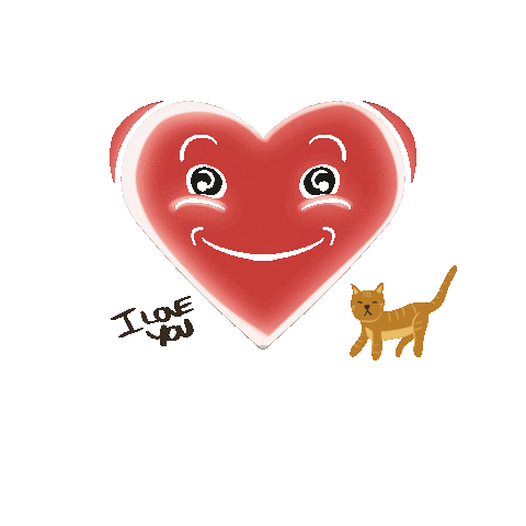 San Valentin Heart Sticker