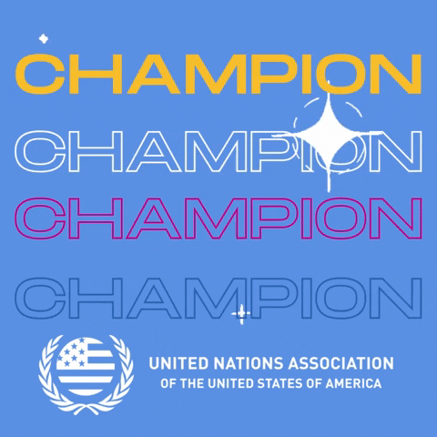 Champion Leader GIF by UNAUSA