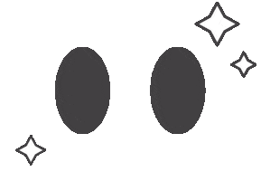 Happy Eyes Sticker by Oly Sheet