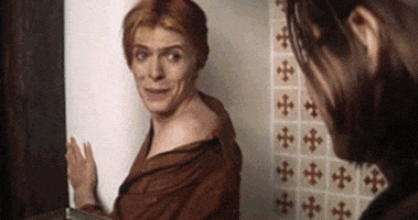 Angry David Bowie GIF