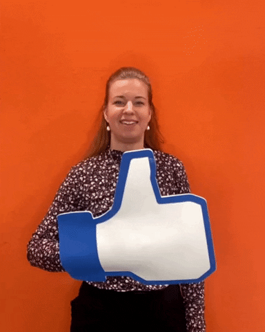 Social Media Thumbs Up GIF by Tellie.nl
