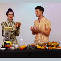 pumpkin spice cheers GIF by evite