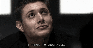 I Think Im Adorable Dean Winchester GIF