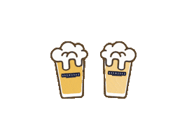 Clarke Quay Beer Sticker by Brewerkz