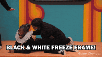 Black And White Game Changer GIF by Dropout.tv