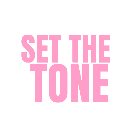 SET THE TONE LONDON Sticker