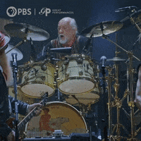 Drumming Rock And Roll GIF by GREAT PERFORMANCES | PBS
