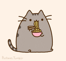 Pusheen The Cat Eating Pizza GIFs - Find & Share on GIPHY