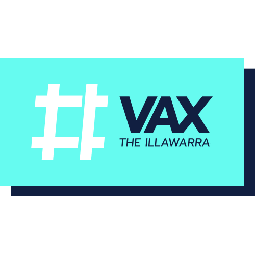 Illawarravax Sticker by #VaxTheIllawarra