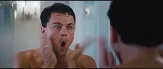 wolf of wall street morning GIF