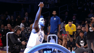 lets go fist pump GIF by NBA