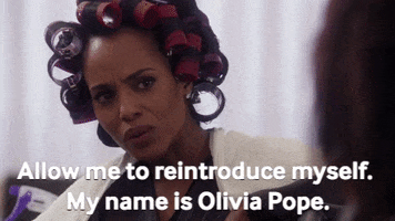 Allow Me To Introduce Myself Kerry Washington GIF by ABC Network
