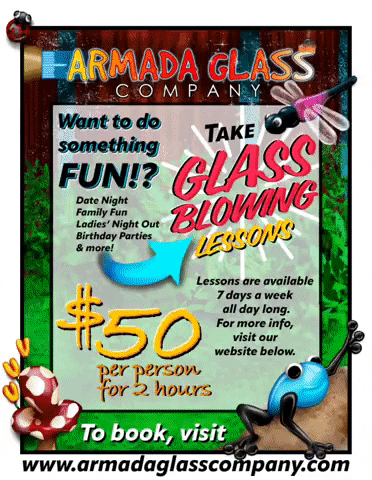Fun Summer GIF by Armada Glass Company