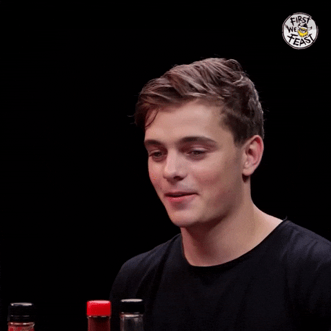 Two Thumbs Up Hot Ones GIF by First We Feast