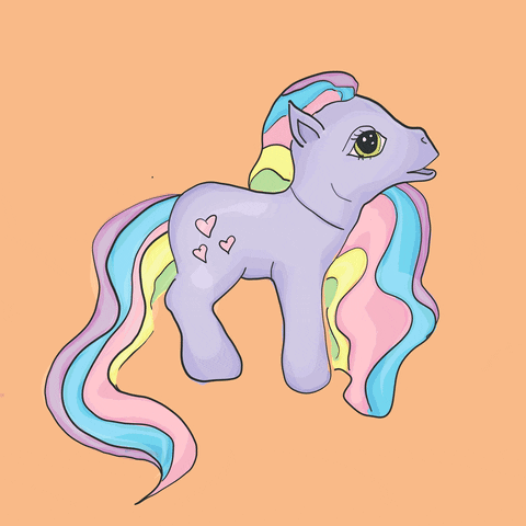 My Little Pony 90S GIF by Violet Clair - Find & Share on GIPHY