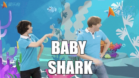 Image result for baby shark gif