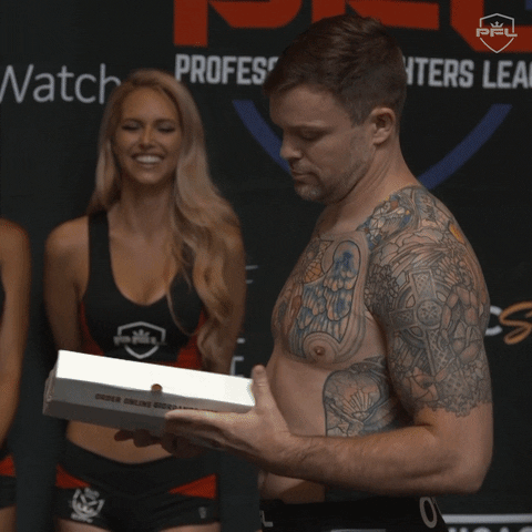Pizza Weigh In GIF by PFL