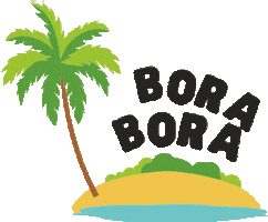 Island Palm Sticker by Inednet