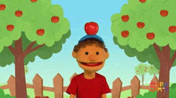 Apple Puppet GIF by Super Simple